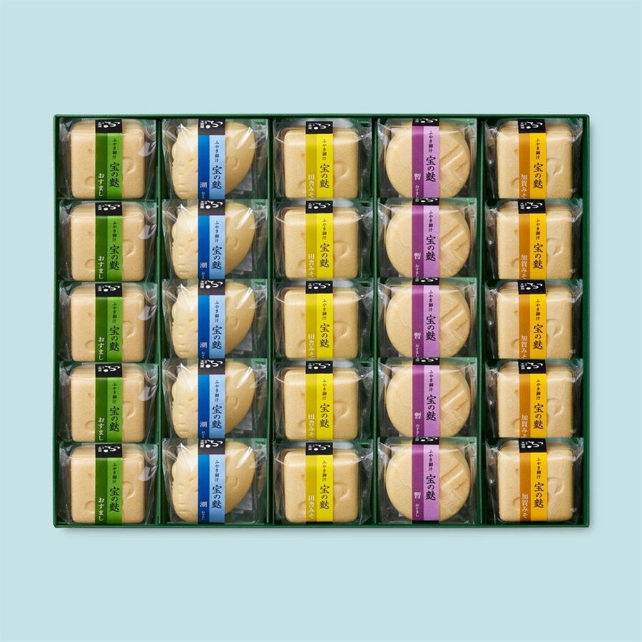 宝づくし 20ヶ入～潮～｜不室屋公式オンラインショップ