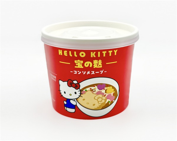 ハローキティ 宝の麩　カップスープ