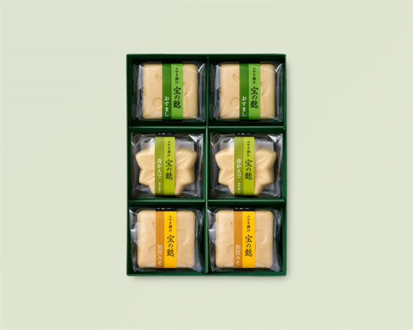 宝づくし 6ヶ入～青かえで～