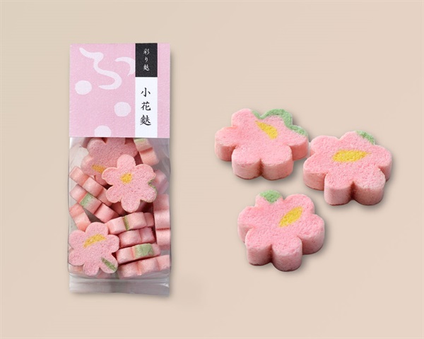 彩り麩　小花麩・赤